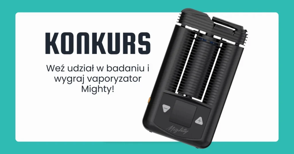 Weź udział w badaniu i wygraj vaporyzator Mighty! 3.0 1 konkurs Reklama na Facebooka