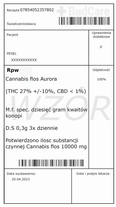 Recepta Aurora 27 Farm Gas