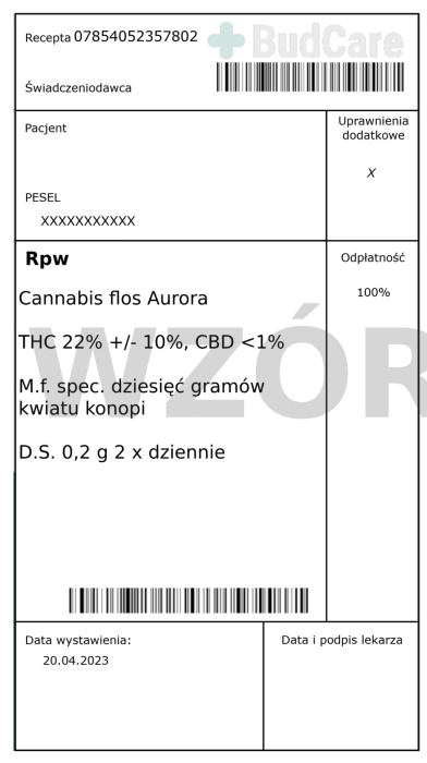 Recepta Aurora Delahaze