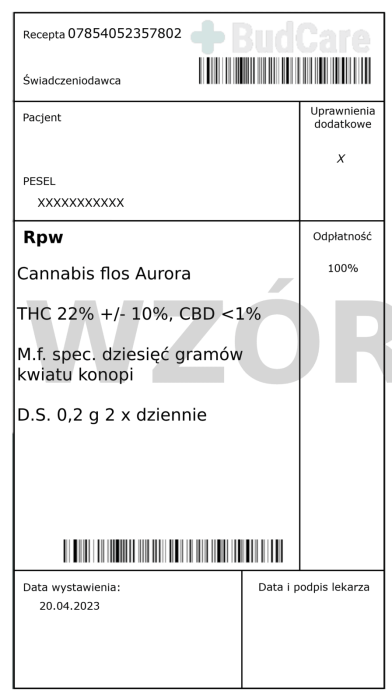 Recepta Aurora Delahaze