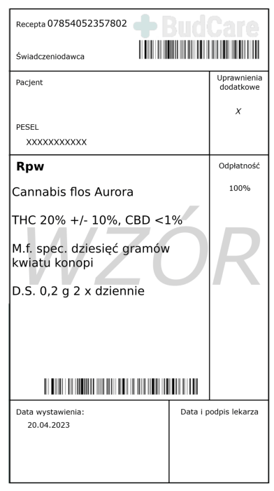 Recepta Aurora Pink Kush