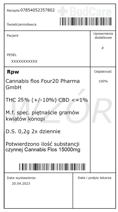 Recepta Four20Pharma 25